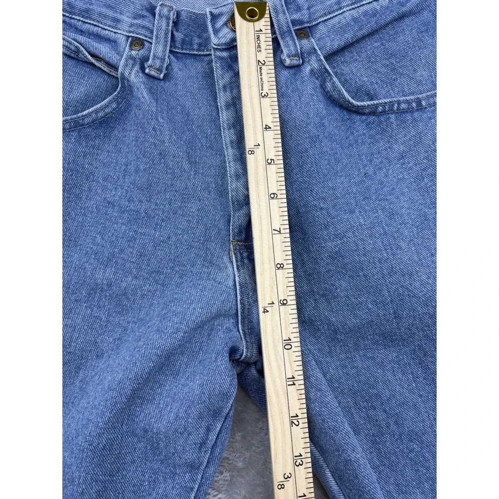 Wrangle Blues Men's 32x30 Relaxed Fit Blue Jeans Medium/Light Wash Outdoor Work